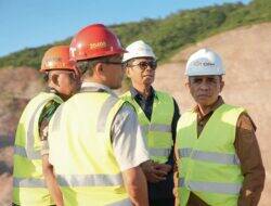Anwar Hafid Tinjau Pertambangan CPM