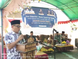 Pererat Silaturahmi, Bupati Buol hadiri halal bihalal Pemerintah Kecamatan Gadung di Gelar,l di Desa Lokodoka