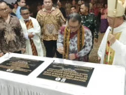 Bupati Buol resmikan Gereja Katolik St Yohanes Don Bosco Buol