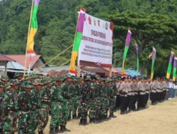 Kodim 1307/Poso Hadirkan Bhakti Nyata  di Desa Leboni Dengan Menggelar Serbuan Teritorial TNI