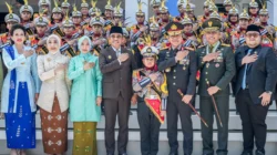 Gubernur Anwar Hafid Pimpin Upacara HUT Bhayangkara ke-80 di Sulteng, “Polri Kuat Indonesia Aman”