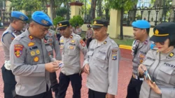 Propam Polresta Palu  Lakukan Pemeriksaan Kelengkapan Personel untuk Tingkatkan Disiplin Anggota