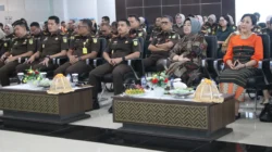 Syukuran Peringatan HBA ke 66 tahun 2026 di Kejati Sulteng di Saksikan Jaksa Agung Secara Virtual