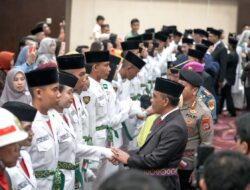 Gubernur Anwar Hafid Kukuhkan 69 Paskibraka Sulteng: “Jaga Integritas, Buktikan pada 17 Agustus