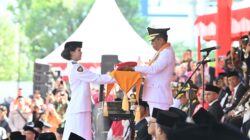 Berlangsung Hikmat Detik-detik Proklamasi Kemerdekaan RI ke 81 di Kantor Gubernur Sulteng