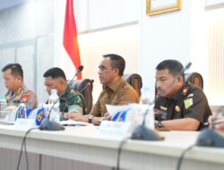 Gubernur Anwar Hafid Pimpin Rakor Karhutla dan Kekeringan, Untuk Antisipasi  Kebakaran