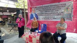 Reses di Kelurahan Tatura Selatan, Rezki Hardianti Ramadani  Prioritaskan Usulan Warga