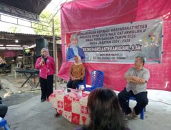 Reses di Kelurahan Tatura Selatan, Rezki Hardianti Ramadani  Prioritaskan Usulan Warga