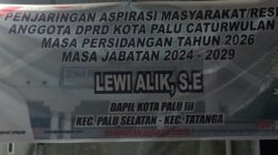 Dari Reses Anggota DPRD Kota Palu di Birobuli Utara, Bantuan UMKM Menjadi Perhatian Khusus Lewi Alik