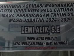 Dari Reses Anggota DPRD Kota Palu di Birobuli Utara, Bantuan UMKM Menjadi Perhatian Khusus Lewi Alik