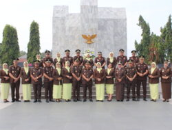 Peringati Hari Lahir Kejaksaan ke 81 Tahun, Kejati Sulteng Ziarah ke Taman Makam Pahlawan