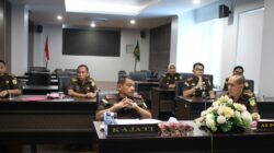 Kajati Sulteng, Setujui Penghentian Penuntutan Perkara Melalui Restoratif  (MKR) yang di Mohonkan 4 Kejari